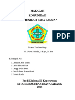 Alhamdulillah Makalah Komunikasi