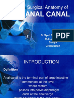 Anatomy of Anal Canal