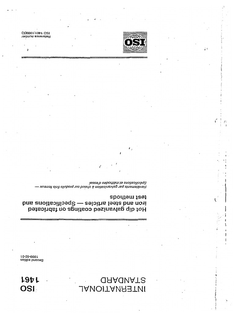 Iso 1461 | PDF