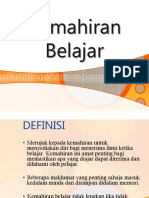 Kemahiran Belajar yang Berkesan