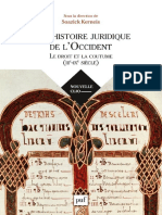 Soazick Kerneis (Dir.) - Une Histoire Juridique de L'occident (III-IXe Siècle) - PUF (2018) PDF