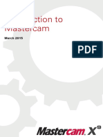 Intro To Mastercam 0 PDF