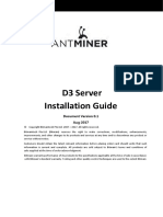 D3 Server InstallationGuide PDF