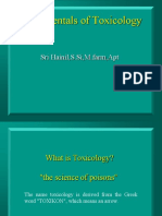 Fundamentals of Toxicology: Sri Hainil, S.Si, M.farm, Apt