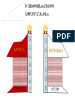 Gambar Rancangan Gerbang Selamat Datang