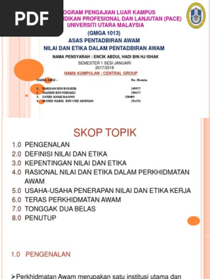 Nilai Etika Pdf