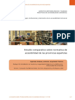 Estudio Comparativo Normativa Accesibilidad Provincias Españolas