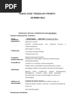 Enfermagem 2-3 - TENHO ESSE TRABALHO PRONTO 38 99890 6611