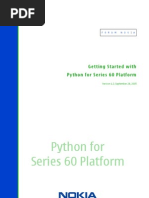 Download Python foe S60 by anon-613369 SN402366 doc pdf
