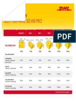 DHL Express Weight & Dimension Limits | PDF | Pallet | Weight