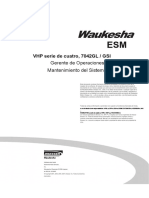 1 - Manual de Operacion y Mto - Waukesha-Vhp-Esm 60.en - Es PDF