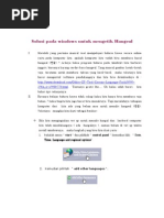 Download Solusi Agar Windows Bisa Nulis Hangeul by Enggar Ayu SN40237129 doc pdf