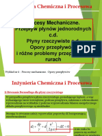 Inżynieria Chemiczna I Procesowa - Mechanika Płynow