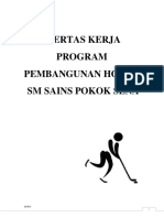 Kertas Kerja Pembangunan Hoki Saina 2013