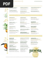 Buena Vida menu