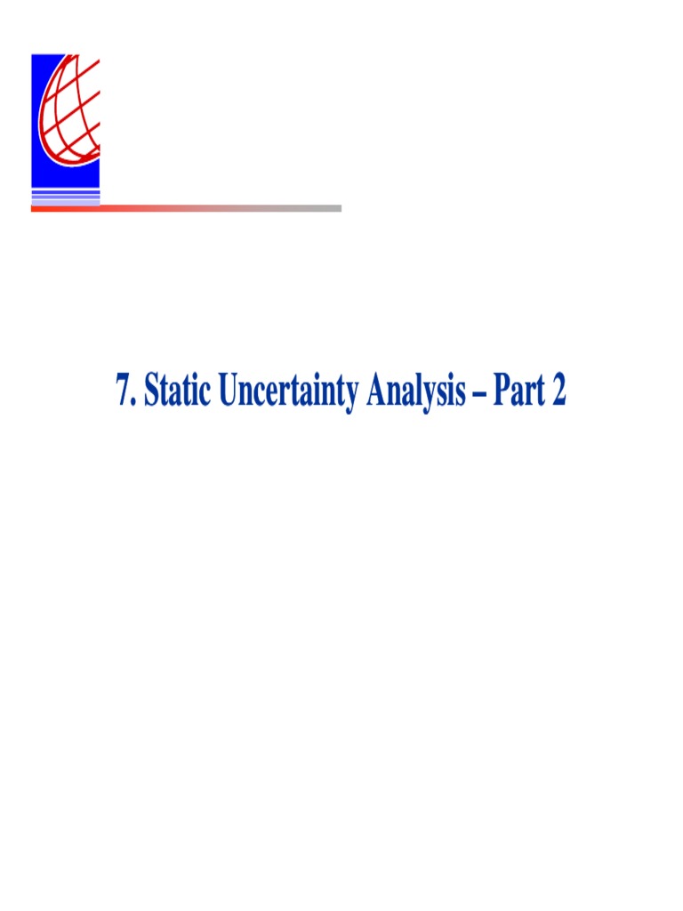 7 Uncertainty Analysis - Part 2 | PDF | Sensitivity Analysis ...