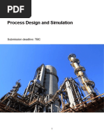 Process Design and Simulation: Submission Deadline: TBC