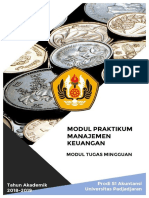 Modul Tugas Mingguan Eksternal MK 2018