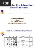 Grid Connected Inverter Control PDF