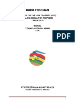 Pedoman Ojt THP 2018 PDF