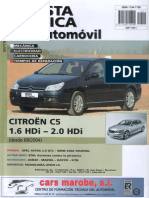 Manual de Taller C5 II 1 6 HDi 2 0 HDi PDF