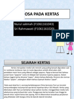 SELULOSA DALAM KERTAS