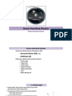 Sistem Koordinat Ekuator Ust Iqbal