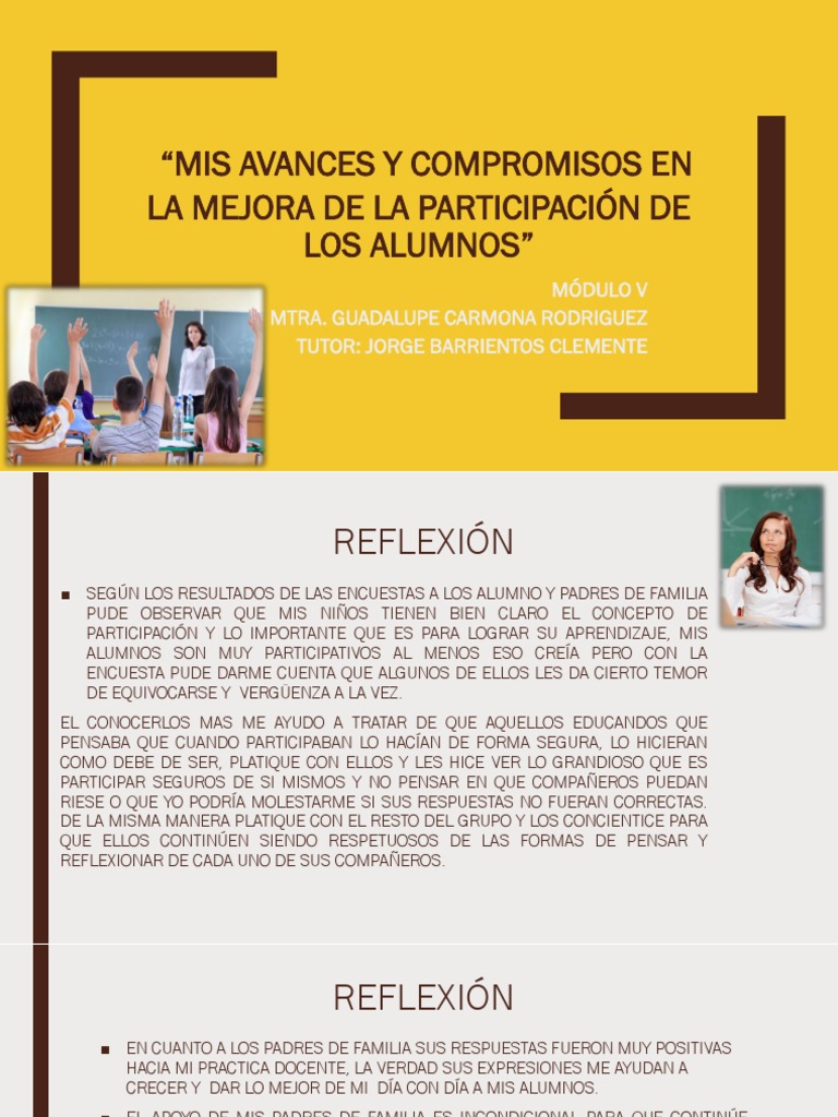 Mejora de la Participación Escolar | PDF | Cognición | Aprendizaje