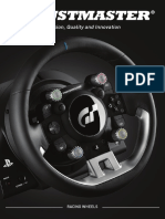 Thrustmaster 2019 Catalog Dedicated To Our Steering Wheels and Addons