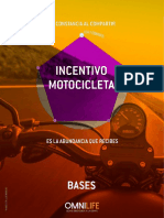 Incentivo Moto 2019: 4,500 puntos mensuales