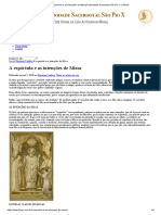 A Espórtula e As Intenções de Missa - Fraternidade Sacerdotal São Pio X No Brasil