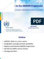 Introduction To The AMDAR Programme: (Based On Slides From D.Lockett, OSD/WMO Secretariat, and Others)
