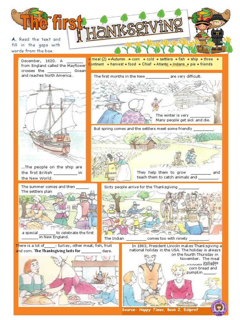 The First Thanksgiving Thanksgiving Foods