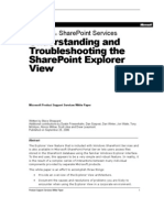2917779 Understanding and Troubleshooting Share Point Explorer View