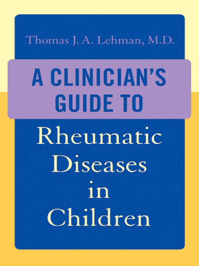 Guideline Rheumatic Disease in Children PDF | PDF | Rheumatology ...
