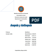 1 - Asepsia y Antisepsia