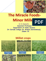 The Miracle Foods-Minor Millets