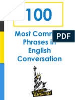 100 Most Common English Phrases PDF