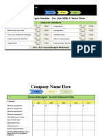 Automated Financial Analysis