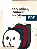 Luis Villoro - Creer, Saber y Conocer - R96 PDF