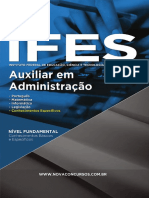 Ifes Auxiliar em Admiistra o 562 Pgs Site Nova PDF