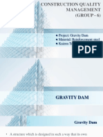 Gravity Dam Reinforcement Steel