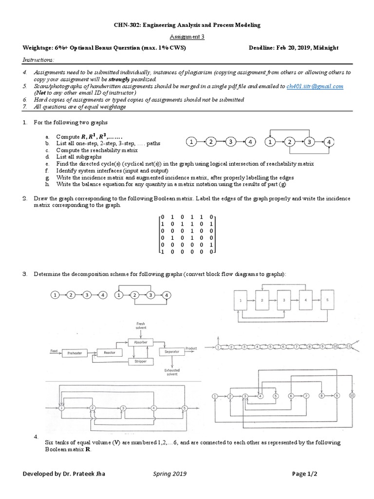 Engineering Analysis Assignment 3 | PDF | Equations | Discrete Mathematics