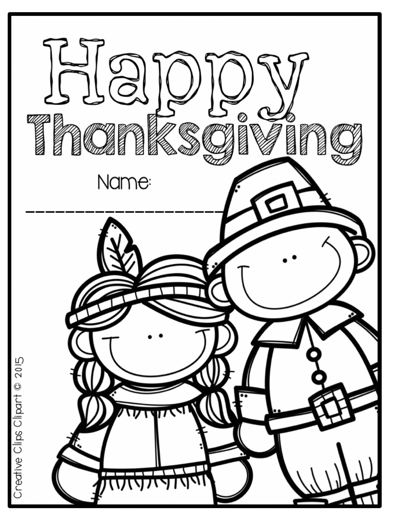 Creative Clips Clipart Coloring Pages