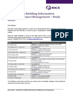 Certificate in Building Information Modelling Project Management - Study Guide