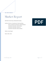 Market Report, Mid March 2019 Issue