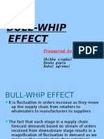 Bull Whip Effect