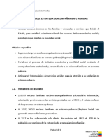 Objetivos de La Estrategia de Acompañamiento Familiar