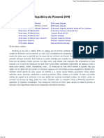 Diario de Viaje Panamá 20 Marzo 2018 Ciudad de Panama y El Canal