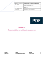 Guia 11 Encuesta Basica Satisfaccion v1.1